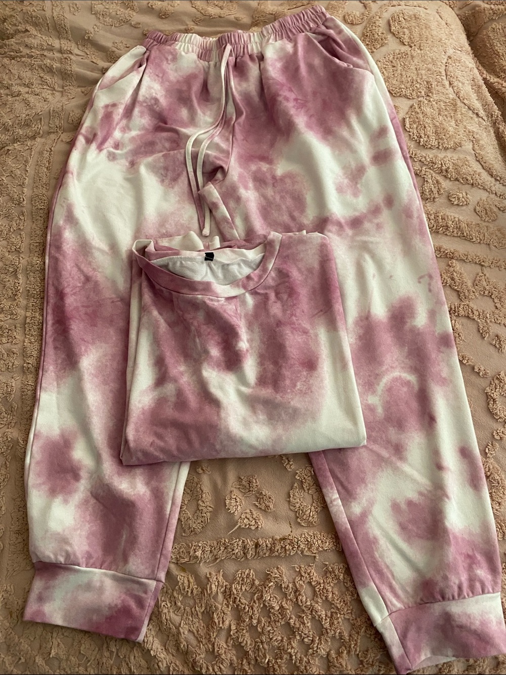 Womens Tie Dye Joggers Suit - Picture 6 of 6